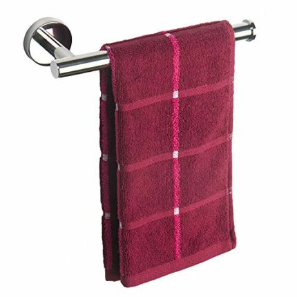 TocTen Hand Towel Holder/Towel Ring - Thicken SUS304 Stainless Steel Bathroom Hand Towel Bar, 9Inch Heavy Duty Wall Mounted Towel Rack Hanger (Po