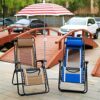 WGWJ Deck Chairs, Lounge Chairs, Garden Lounge Chairs, Lounge Chairs, Living Room Garden, Thick Cushions, Weightless Folding ChairsWGWJ