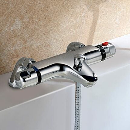 Winstead Deck Mounted Thermostatic Bath Shower Mixer Tap