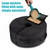 Umbrella Base Weight Bag Weather and UV Resistant Sand Bags up to 85 Ponds of Sand Fits Any Offset Outdoor Patio Umbrella Stand