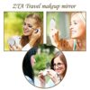 ZTA College Graduation Gifts for Her, Graduation Party Supplies Decorations, Engraved Compact Makeup Mirror for Graduates