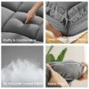 SONIVE Mattress Topper Ultra thick Fluffy Soft Topper Pillow-Top Box quilted pad with 360° elastic band up to 30cm Hotel Quality with Premuim 100