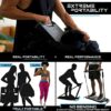EVO Gym - Portable Home Gym Strength Training Equipment, at Home Gym | All in One Gym - Resistance Bands, Base Holds Gym Bar & Handles for Travel