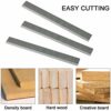 ALREMO HUANGXING - HSS Planer Blades Knives, Carbide Wood Planer Blade, HSS Replacement Planer Knives 2 Cutting Edges, 3 Pieces/Set,200x25x3mm (S