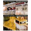 Ceiling Stylish Simplicity Wine Racks Creative Display Storage Racks Stylish Simplicity Ornaments Bottle Rack Adjustable Height Restaurant Bar Fl