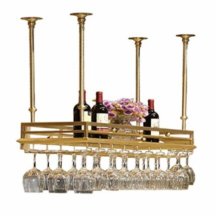 Stylish Simplicity Industrial Retro Wine Glass Stylish Simplicity Rack Simple Metal Creative Display Storage Storage Wine Glass Holder Adjustable