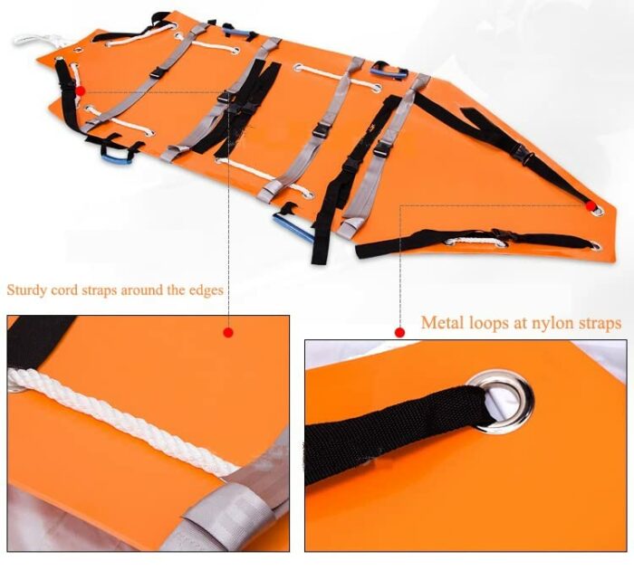 NaoSIn-Ni Portable Multifunctional Roll Type Soft Stretcher Rescue Transport Stretcher Mountain Basic Rescue System
