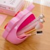 VNSPORT Desk Mirror, Kitty Cat Shape-Kawaii &Vanity Makeup Mirror for You in Bathroom or Bedroom- Pink, Birthday Gift for Hello Kitty Fans