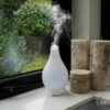 Cello Ultrasonic Diffuser Marble Art - 120 ml Essential Oil DIffuser for Home Fragrance, Cool Mist Fragrances, Humidifier, Compliments Cello Esse