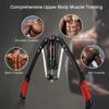 Depmog Double Spring Power Twister Exercise Bar Adjustable Resistance For Upper Body Arm Strength Weight Training At Home Fitness Adjustable Resi