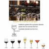 Ceiling Stylish Simplicity Wine Racks Stylish Simplicity Industrial Retro Home Goblet Racks Decoration Bottle Racks Adjustable Height Bar Floats