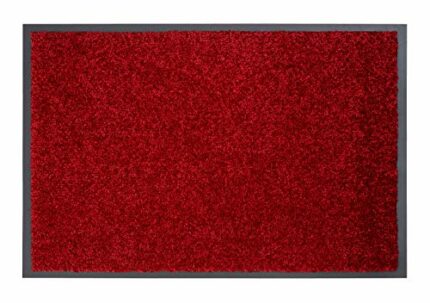 Carpido Doormat, Polypropylene, red, 80 x 120 cm