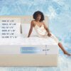 Sunflower Cooling Quilted Full Mattress Protector, Mattress Pad Full Chill Soft, Full Mattress Cover Waterproof, 18-22" Extra Deep Pocket Thin Ve