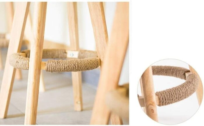 dining chair Modern Dressing Chair for Makeup Room, Wooden Frame Bar Cafe Lounge Chair Rivet Decoration Waterproof Seat Dining Chair Decorative F