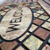 CHICHIC 43 x 76 cm Door Mat Welcome Mat Front Door Mat Outdoor for Home Entrance Outdoor Mat for Outside Entry Way Doormat Entry Rugs, Heavy Duty