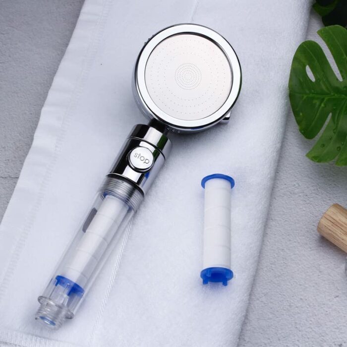 Handheld Shower Purifier Cotton Water Filter Shower Head PP Filter Cartridge, High Pressure Shower Head- Hand Shower Replacement Filter PP Filter