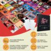 80 Print Album Covers | Unique Square Printed Photos 4x4 | Album Cover Posters Collage Kit | Music Posters for Room Aesthetic | Aesthetic Posters