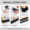 Blockers for Furniture Under Sofa, Toy Blocker Gap Bumper Sectional Connectors ,Adjustable Bumper Guard ,for Sofas Bumper Guard for Avoid Things