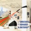 Anyoo Hammock Straps,Durable Tree Swing Straps 300cm Long,Hanging Kit with Strudy Steel Carabiners,Easy and Fast,for Garden Backyard Park Camping