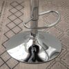 DINGZZ Furniture Ellston Adjustable Swivel Barstool - Set of 2 Counter Stool Bar Stool Chair (Color : Argento, Size : Light Grey)