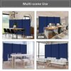 Spurgehom Room Divider,3 Panel Folding Partition Privacy Screens, Freestanding Fabric Room Panel, Portable Folding Room Divider Wall for Office,