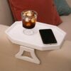 CLEVER BEAR Clip-on Sofa Armrest Snack Tray,Armrest Table Sofa Chair Armrest Tray Organizer Serving Table Remote Control Holder, Side Table