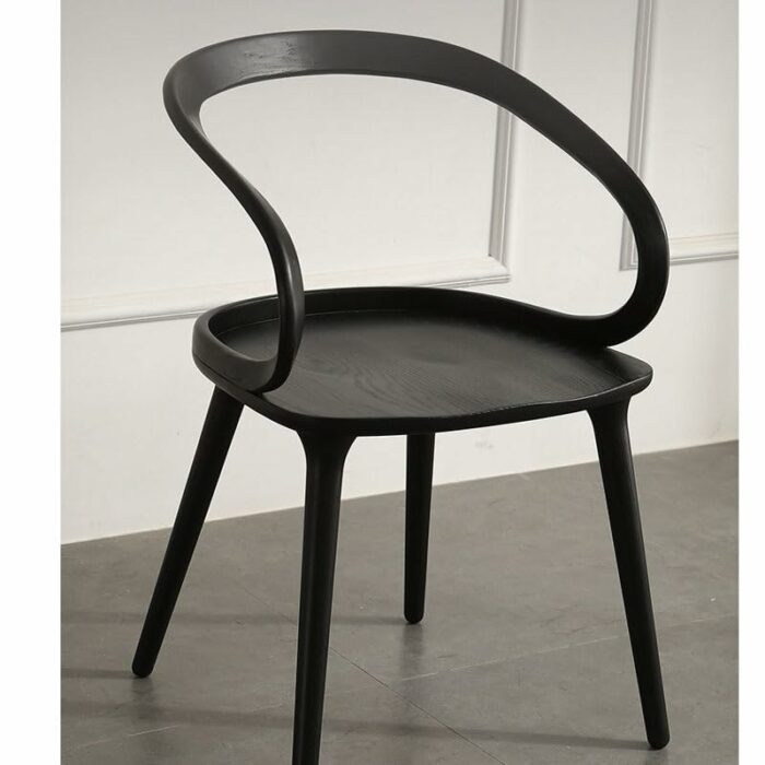 maozi Dining Chair Kitchen Office Chair Dining Lounge Decorated Living Room Chair (Color : D, Size : Light Grey)