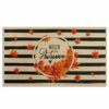 Bayson Autumn Door Mat Hello Autumn Indoor Front Doormat Non-Slip Patio Entrance Mat Durable Natural Rubber Easy Clean Patio Entrance Mat 17x30In
