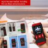 Votery Stud Finder Wall Scanner, 5 in 1 Beam Finder Wall Detector with Auto Calibration, LCD Display Stud Sensor for Wood AC Wire Metal Studs Det