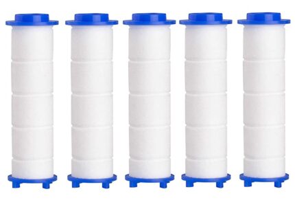 Handheld Shower Purifier Cotton Water Filter Shower Head PP Filter Cartridge, High Pressure Shower Head- Hand Shower Replacement Filter PP Filter