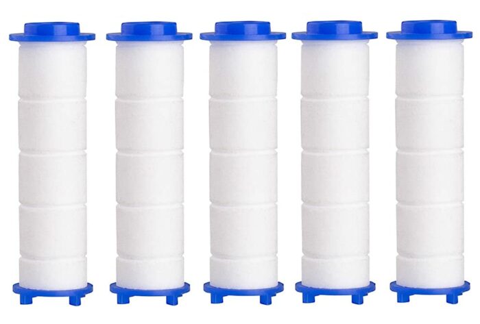 Handheld Shower Purifier Cotton Water Filter Shower Head PP Filter Cartridge, High Pressure Shower Head- Hand Shower Replacement Filter PP Filter