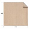 BLS Non-Slip Cushion Underlay Couch Underlay Pad, Keep Your Cushions Stay in The Place for Sofa Upgraded Double Sided Anti-Slip Silicone + Felt i