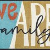 wash+dry Familygang Doormat 50 x 75 cm Washable Indoor and Outdoor Use