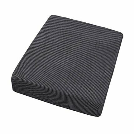 Kisbeibi Stretch Sofa Slipcover,Washable Couch Covers Seat Cushion Cover Replacement with Elastic Bottom Universal(Gray)
