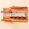 Wine rack Solid Wood Wine Rack Creative Shelf Wall-mounted Wine Rack Goblet Holder Wine Rack Wine Rack Glassware Rack