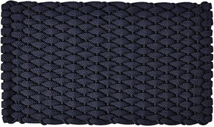 Rockport Rope Doormats 2030302P Premium Indoor & Outdoor Doormats, 20"x 30", Navy