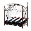 SCKTFS Home Living Room Wine Rack, Wine Goblet Upside Down Glass Holder European Retro Bottle Holder