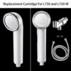 Miniwell Filter Shower Head L750 - Shower head Filter - Shower Filter - Filter for shower - Remove 99% chlorine and water impurifies (Z Replaceme