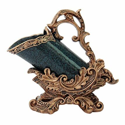 JJZXD Wine Rack Character Decoration Creative Entrance Cabinet Living Room European Style Goblet Wine Bottle Rack Household