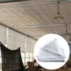 White Reflective Aluminet Shade Cloth Sunblock Shade Net UV Resistant, Garden Shade Mesh Tarp Top Shade Cloth Quality Panel Flowers Plants Patio