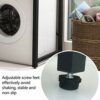 -Washer Storage Frames for Over Toilet Floor Standing 2-Tier Over The Clamshell Washinghine Storage Rack,with Clothes Rail,Shelf,Beastrong,for Ne
