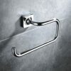 ASUVUD Towel Bar Nordic Style Round Towel Rack Copper Towel Rack Bathroom Towel Hanging Simple Style Towel Loop Hanging