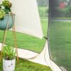 Alvantor Sun Shade Sail Canopy Covers UV Block for Alvantor Outdoor Backyard Screen House & Bubble Tent, oxford fabric, 38"x50"x57", Pack of 3