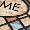CHICHIC 43 x 76 cm Door Mat Welcome Mat Front Door Mat Outdoor for Home Entrance Outdoor Mat for Outside Entry Way Doormat Entry Rugs, Heavy Duty