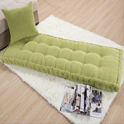 ASDF Mode Outdoor/indoor Water Resistant 2 Seater Bench And Patio Furniture Padded Cushion Only Garden Furniture Pad 40x110cm green-2