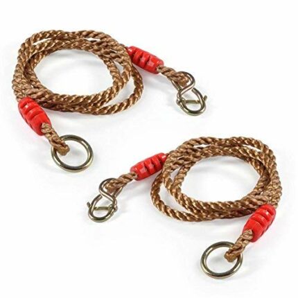 2Pcs Adjustable Swing Ropes, 1.8m Tree Hanging Strong Ropes, Perfect for Hammock Swing Chair