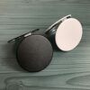 Zcooooool Makeup Mirror,Round folding mirror 6.7 CM, Professional Double-sided Make Up Mirror (One side enlarged,the other side normal) PU Surfac