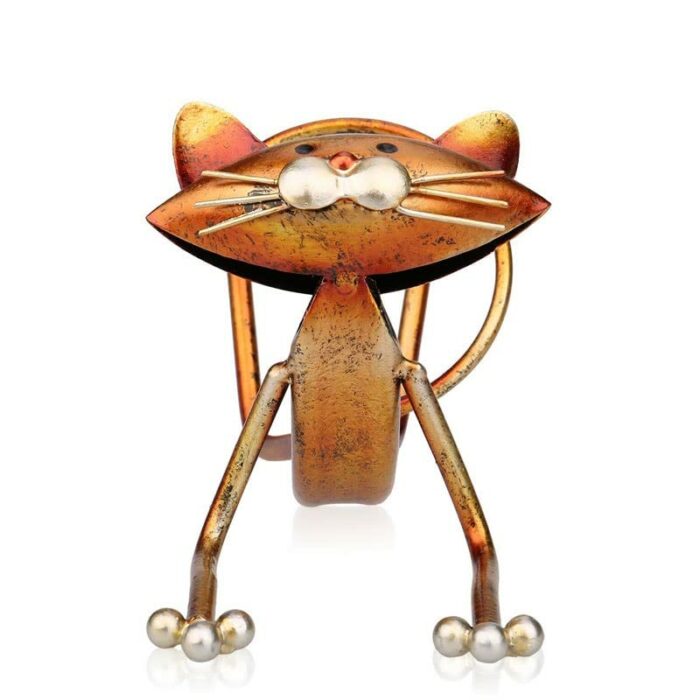 LHLLHL Wine Rack Metal Figurines Animal Craft Gift Wine Rack Office Home Decor Accessories