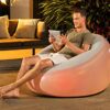 Bestway Inflatable Chair, Outdoor Armchair with LED Lights