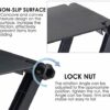 TV/PC Top Shelf Mount, 34CM (13-Inch) Wide Platform No Tool Required, for Routers/Cable Boxes/Games Consoles/DVD Player1